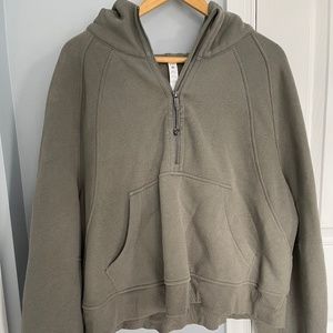 LULULEMON SCUBA OVERSIZED HALF-ZIP HOODIE